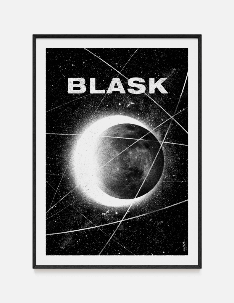 plakat BLASK 50x70cm