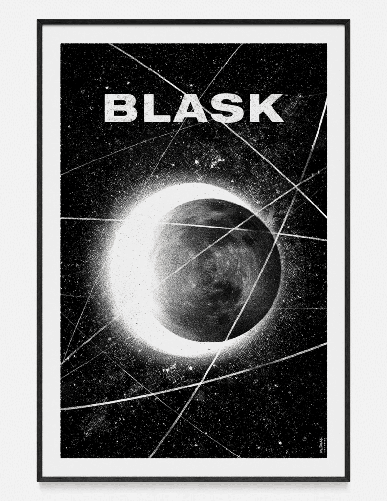 plakat BLASK 61x91cm
