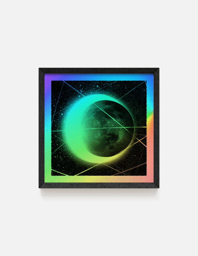 plakat BLASK holo 23×23 cm