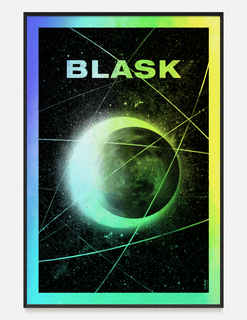 plakat BLASK holo 61x91cm