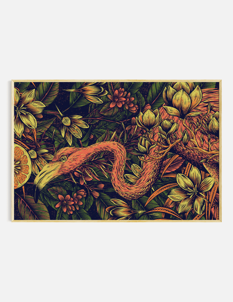 plakat FLAMINGO