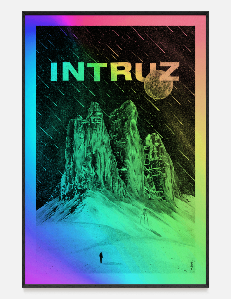 plakat INTRUZ holo 61x91cm