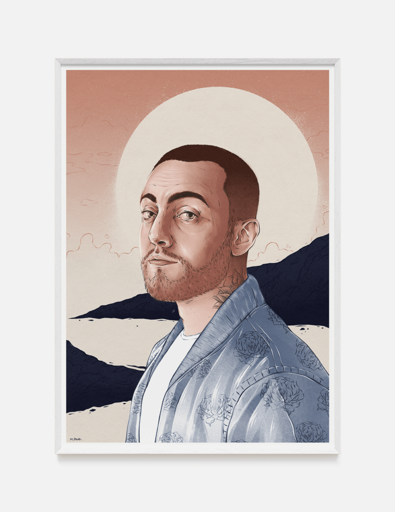plakat MAC MILLER circles  50x70cm