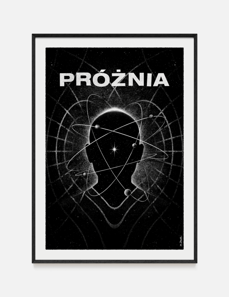 plakat PRÓŻNIA 50x70cm