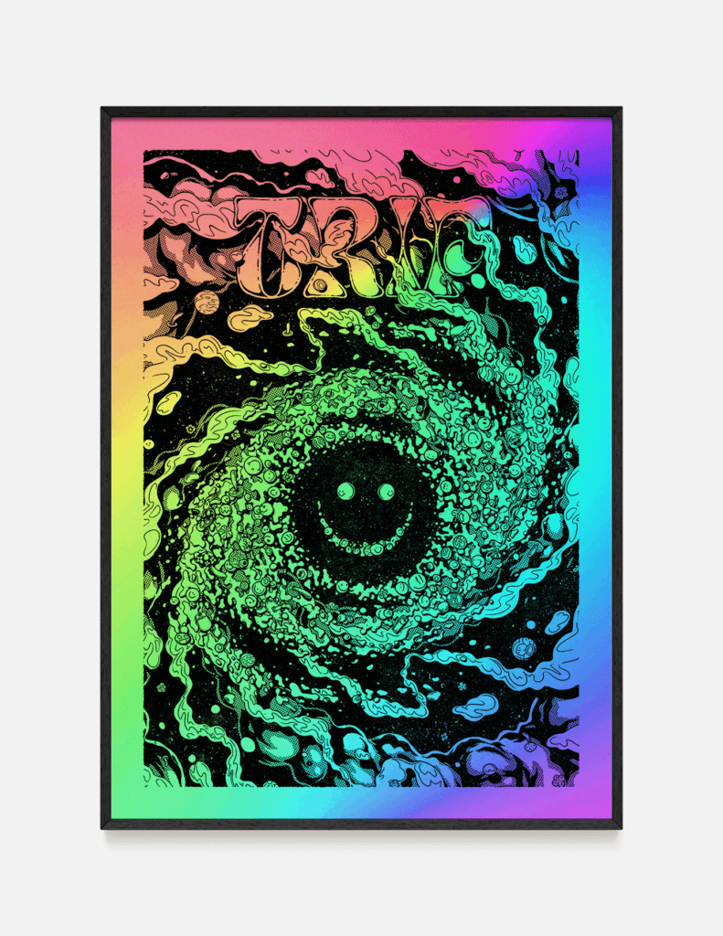 plakat TRIP holo 50x70cm