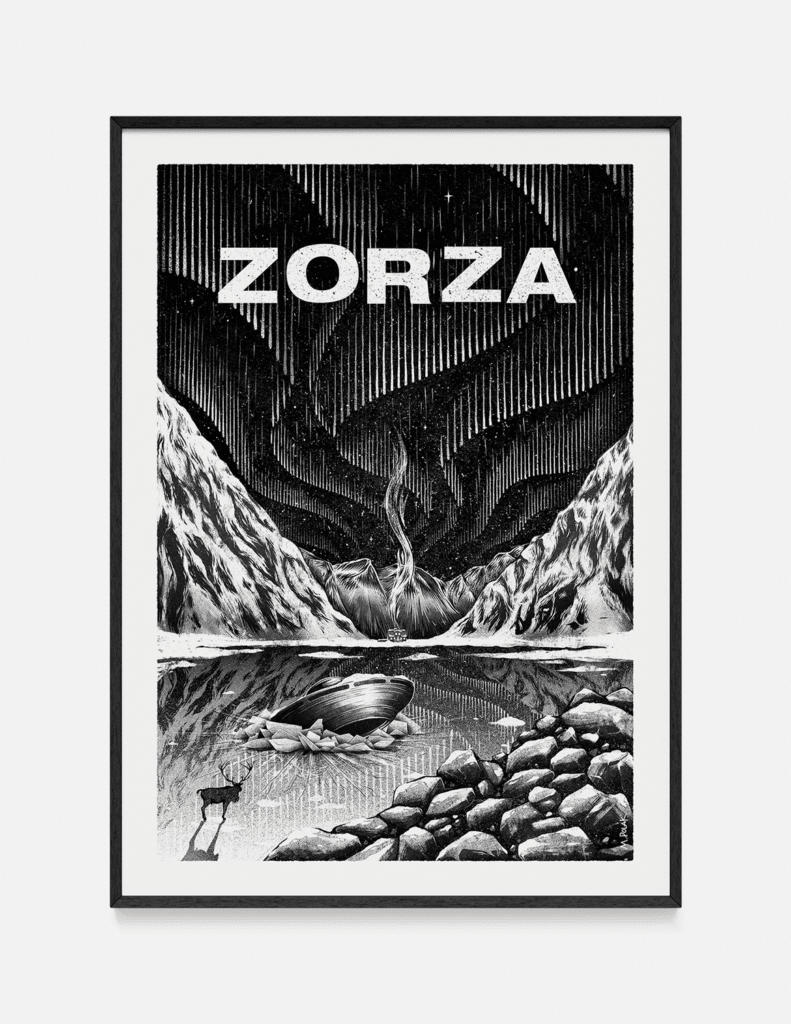 plakat ZORZA 2.0 50x70cm