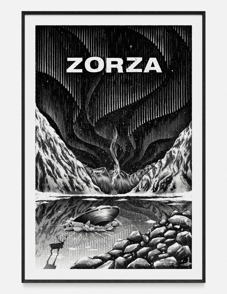 plakat ZORZA 61x91cm