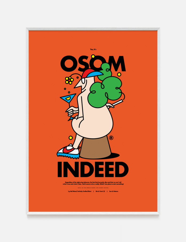 plakat BREAK OF OSOM 50x70cm
