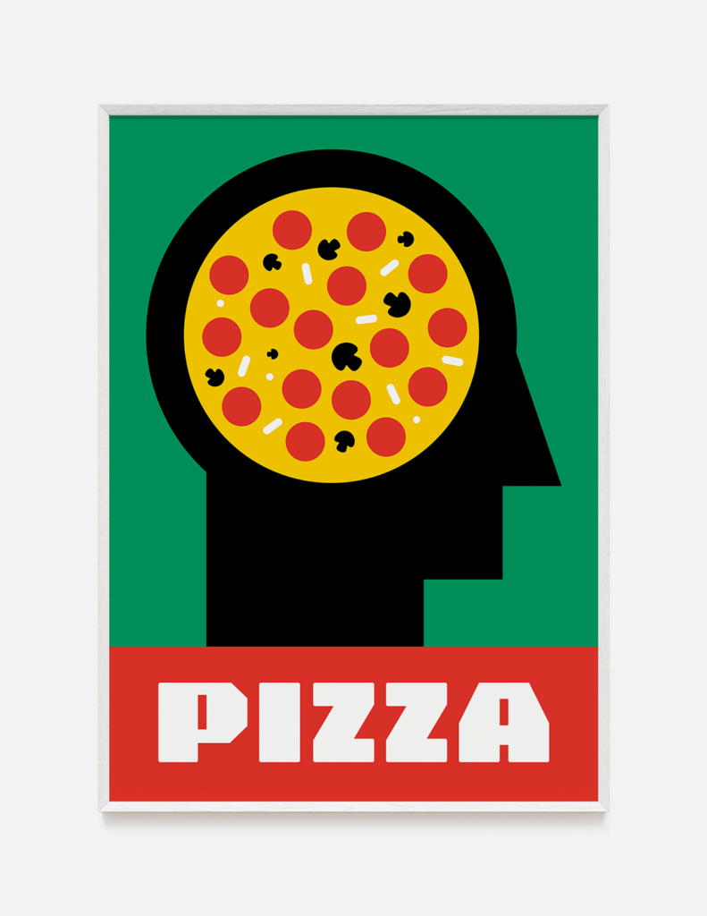plakat PIZZA 50x70cm
