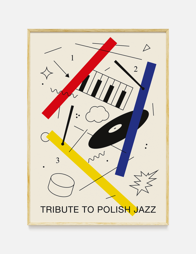plakat TRIBUTE TO POLISH JAZZ 50x70cm