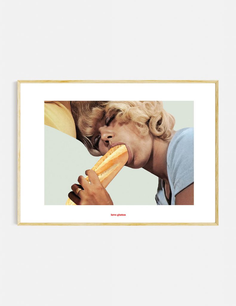 plakat LOVE GLUTEN