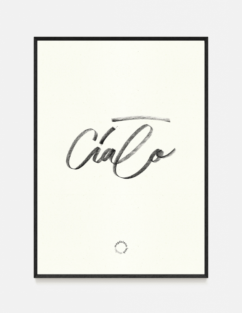 plakat CIAŁO