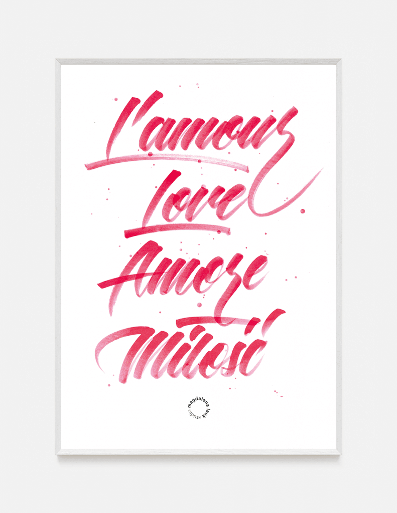 plakat L’AMOUR