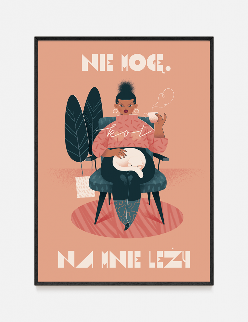 plakat NIE MOGĘ