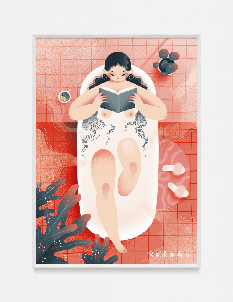 plakat RELAKS