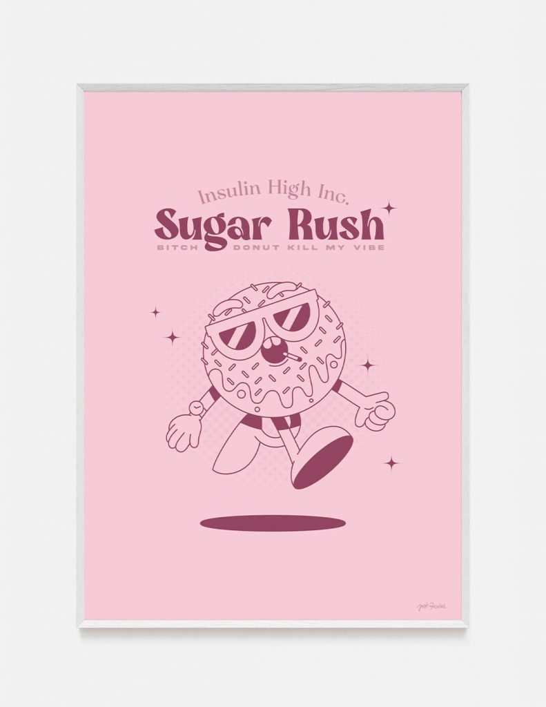 plakat SUGAR RUSH