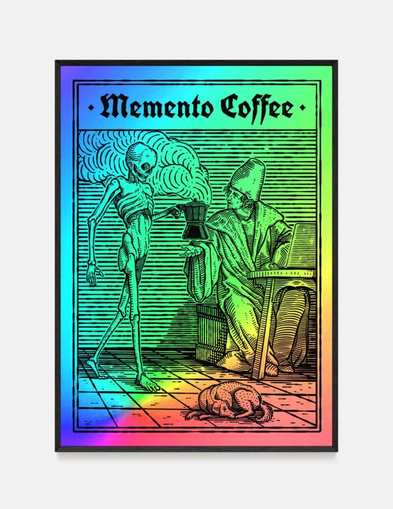 Plakat MEMENTO COFFEE holo