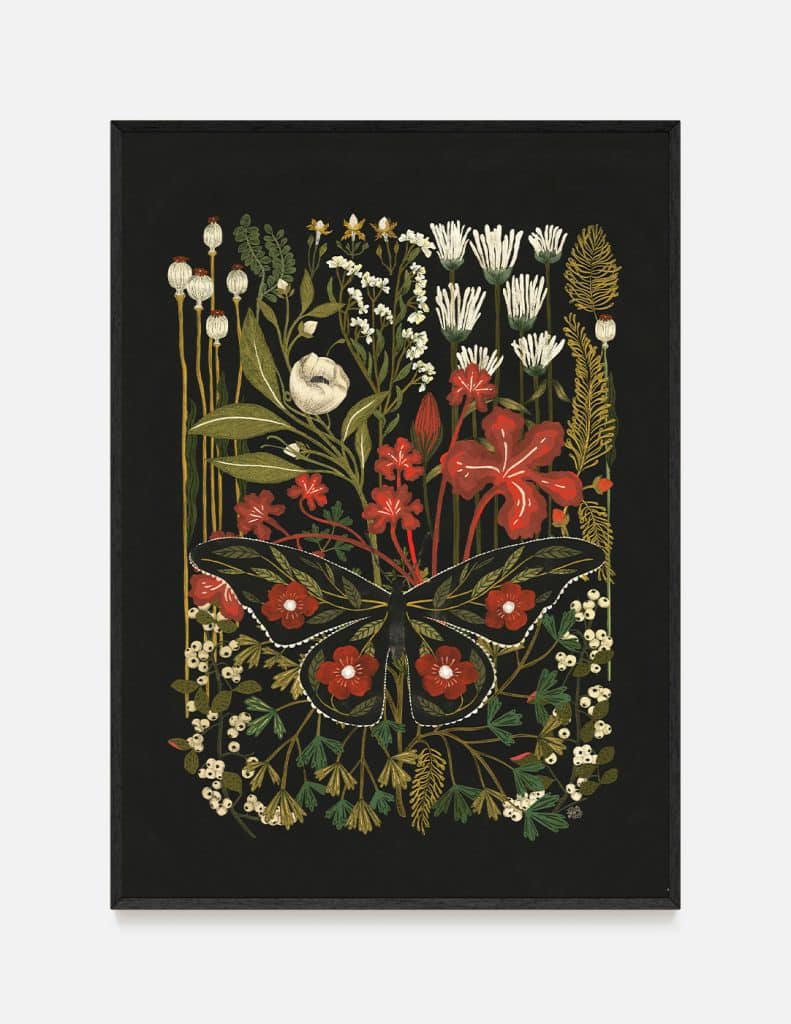 plakat NIGHT GARDEN