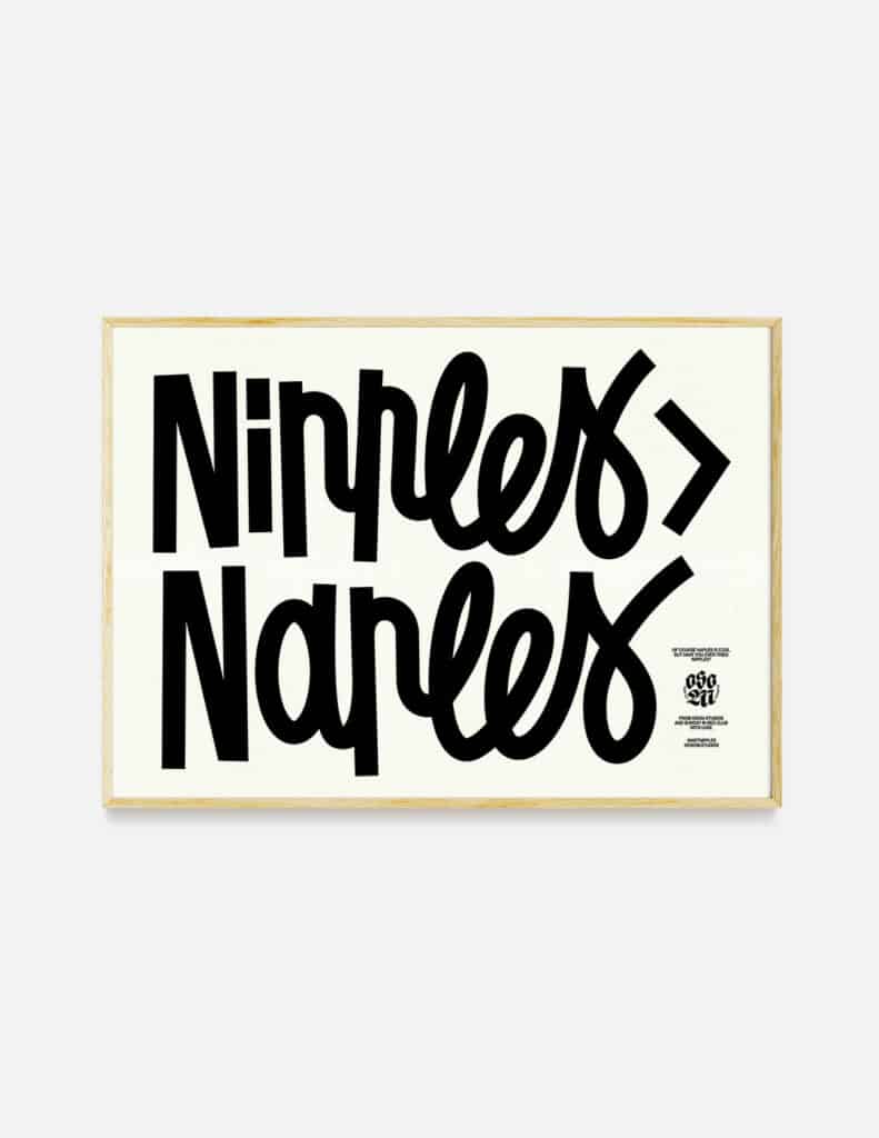 plakat NIPPLES-NAPLES