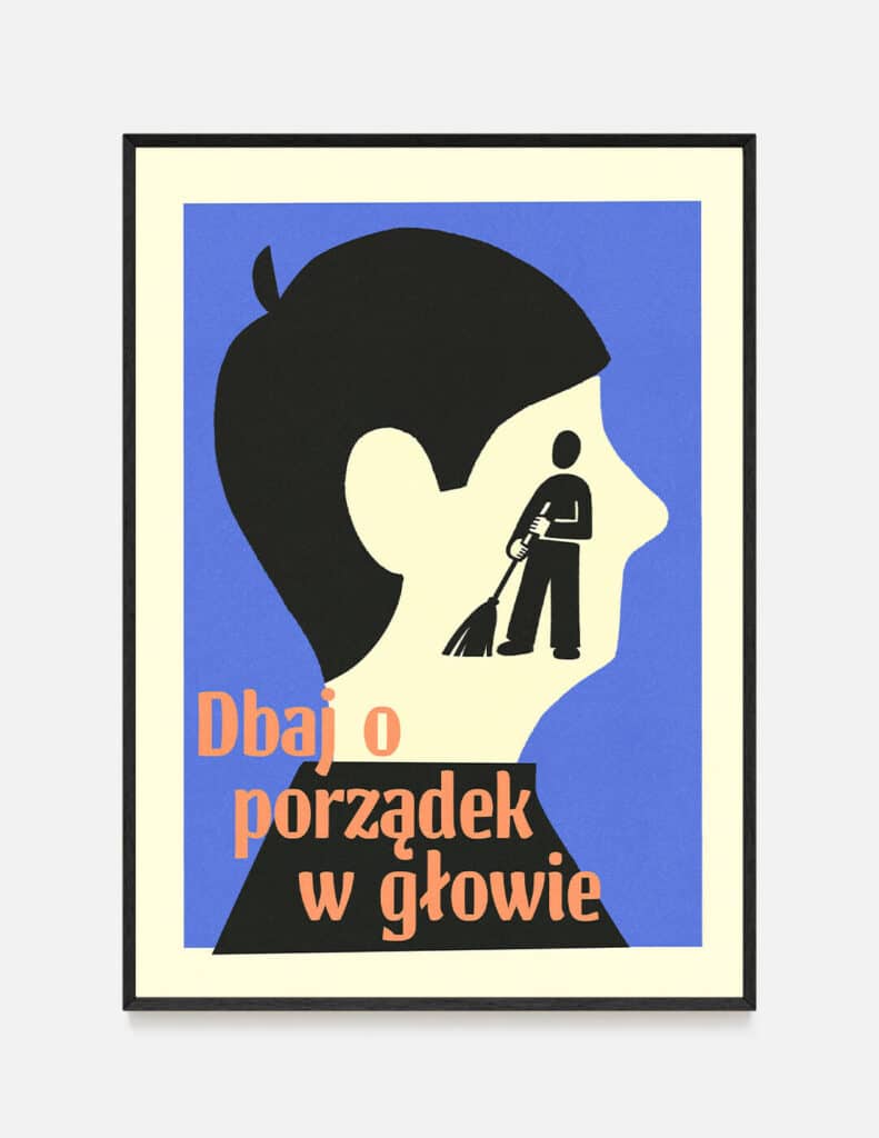 plakat PORZĄDEK W GŁOWIE