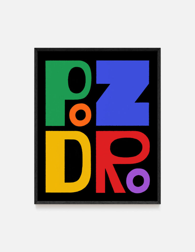 plakat POZDRO