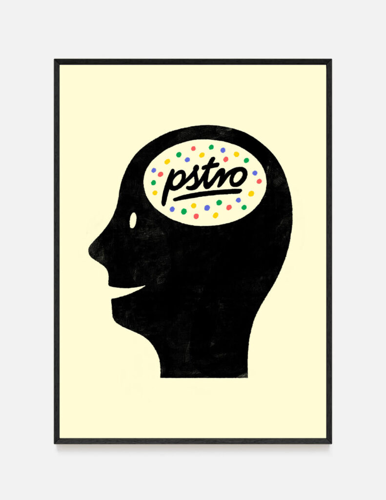 plakat PSTRO