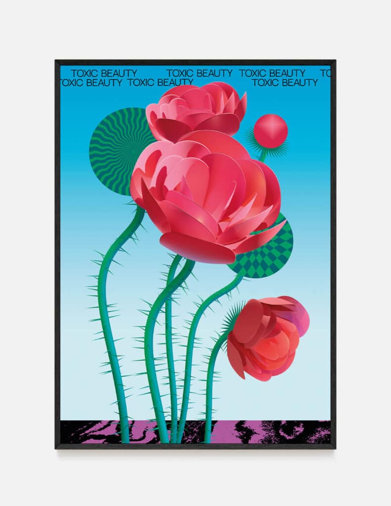 plakat TOXIC BEAUTY