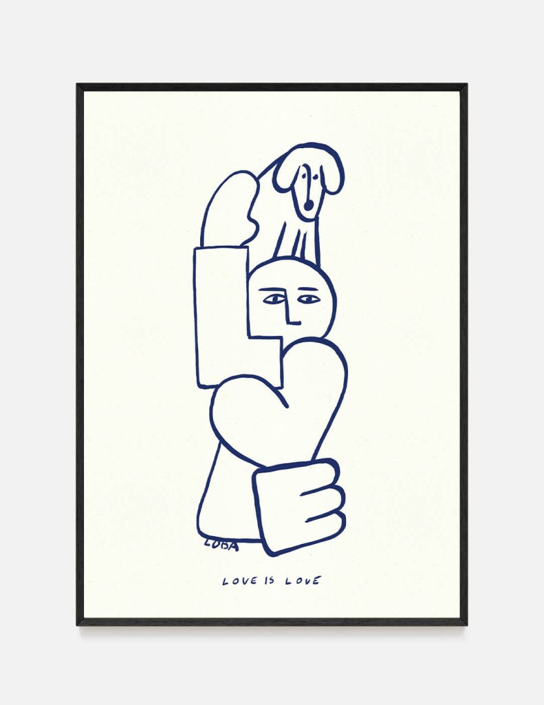 Plakat LOVE IS LOVE