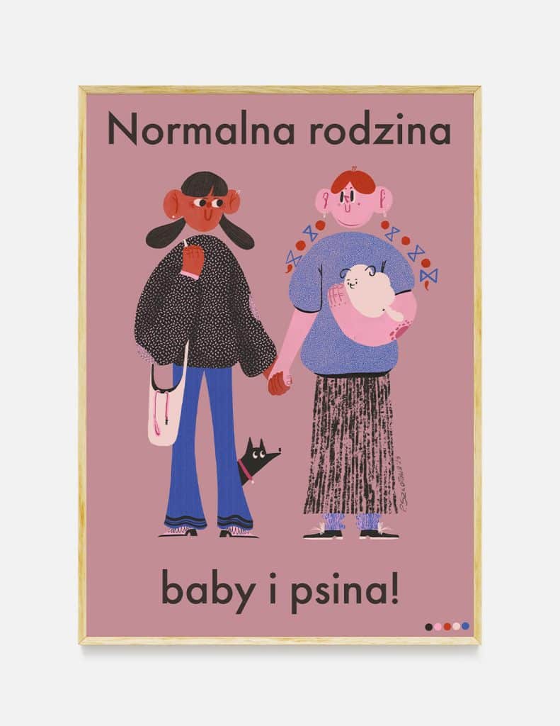 Plakat BABY I PSINA