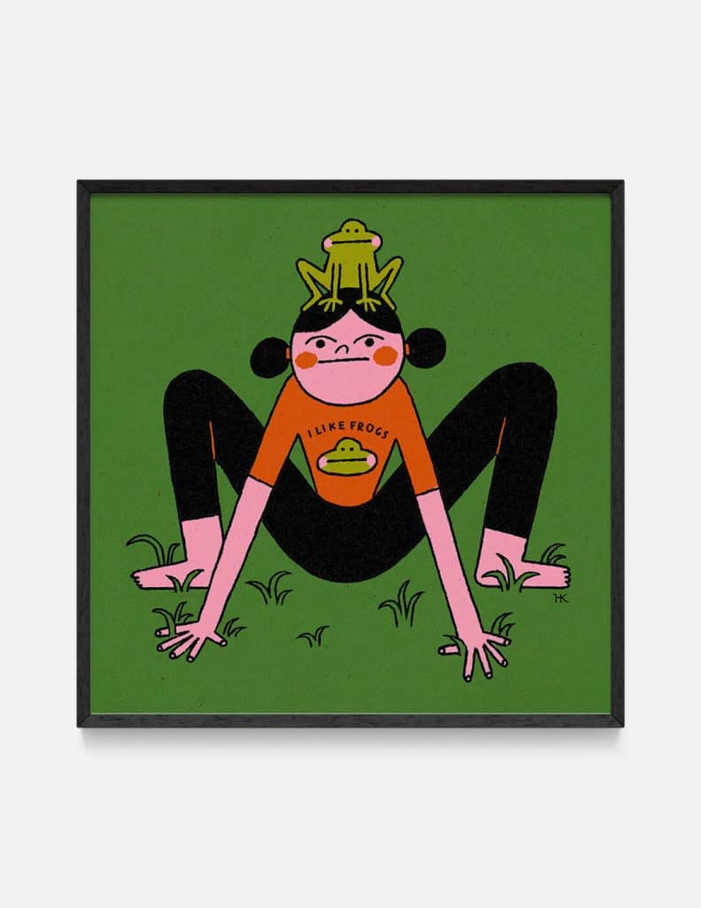 Plakat I LIKE FROGS
