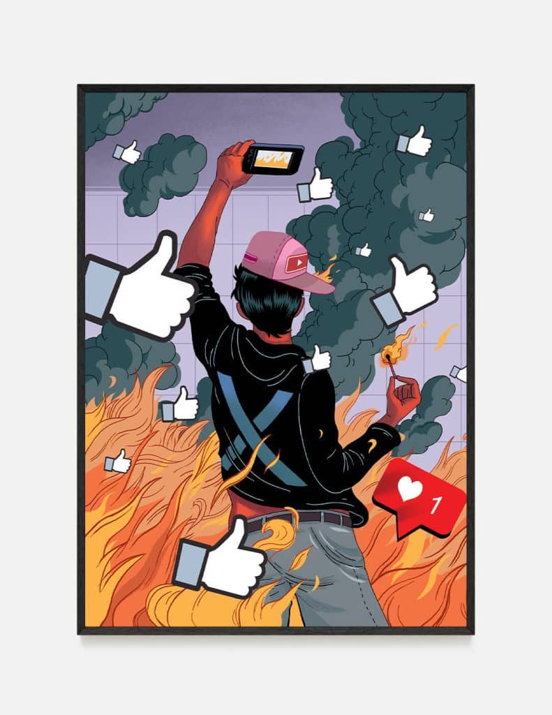 Plakat INFLUENCE