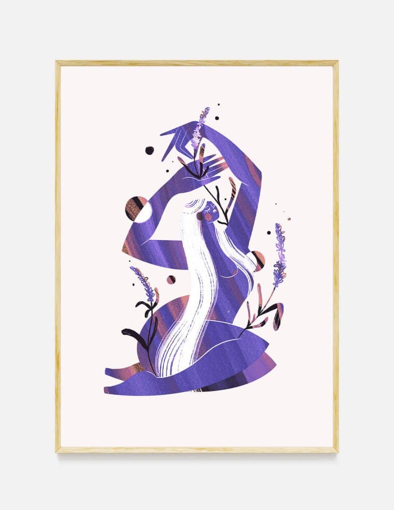 Plakat LAVENDULA