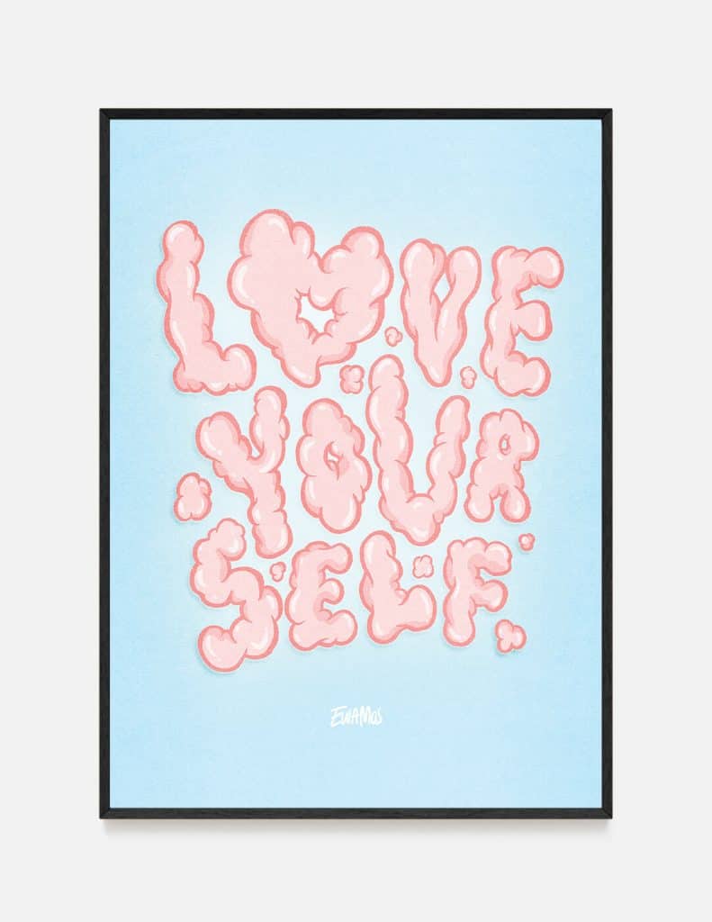 plakat LOVE YOURSELF