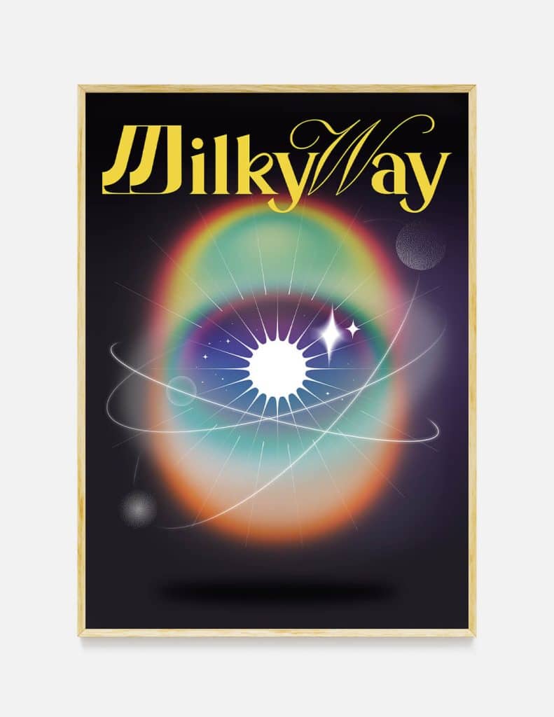 plakat MILKY WAY