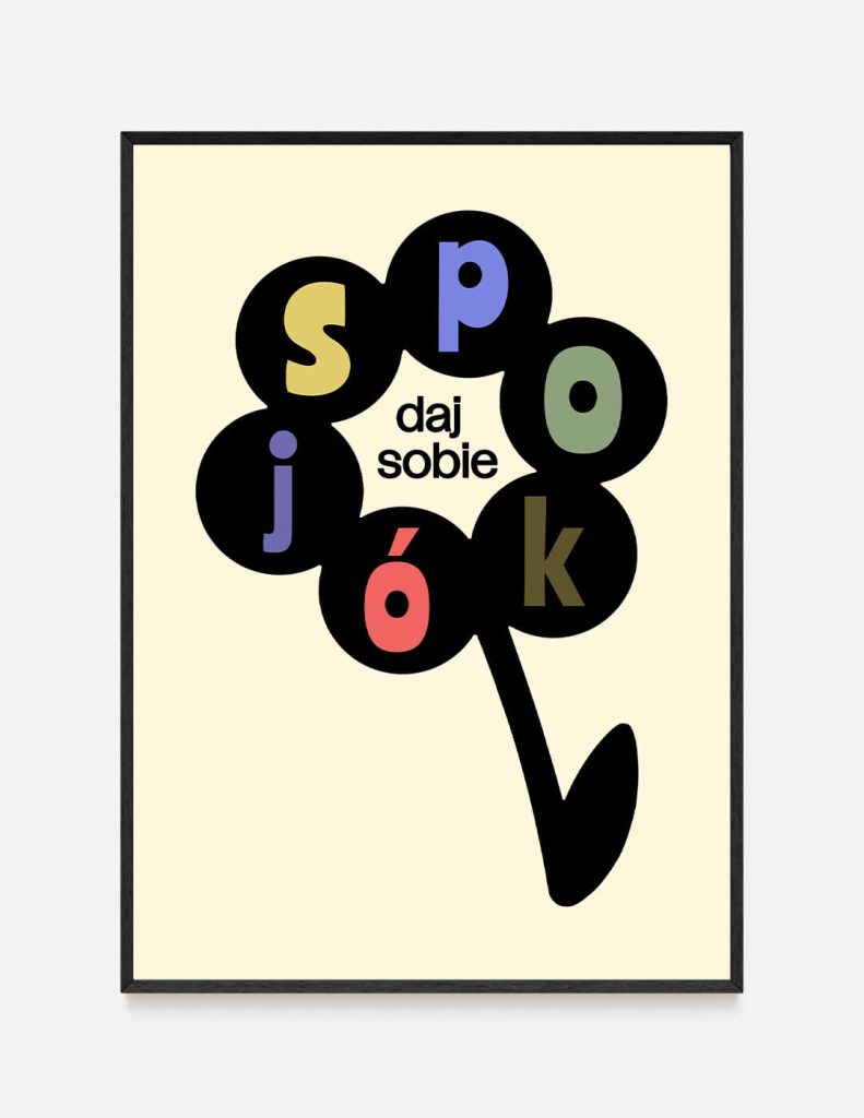 plakat SPOKÓJ