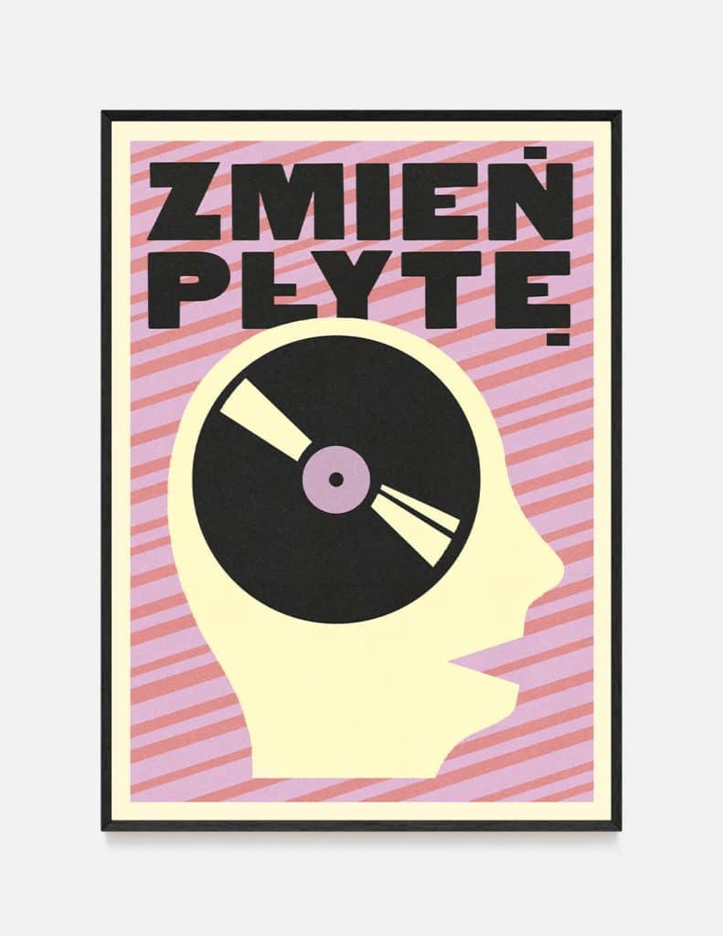 plakat ZMIEŃ PŁYTĘ