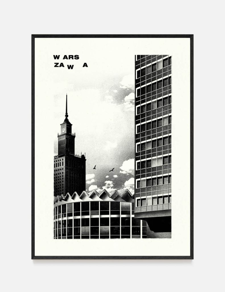 Plakat WARSZAWA