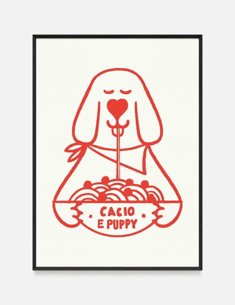 Plakat CACIO E PUPPY