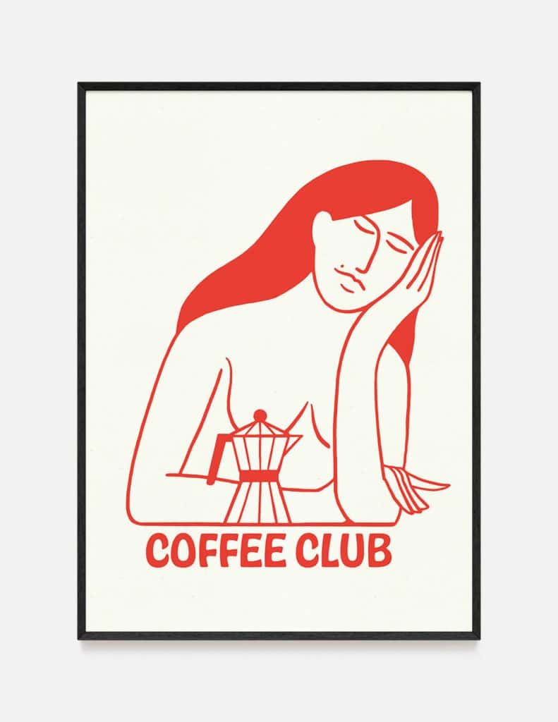 Plakat COFFEE CLUB