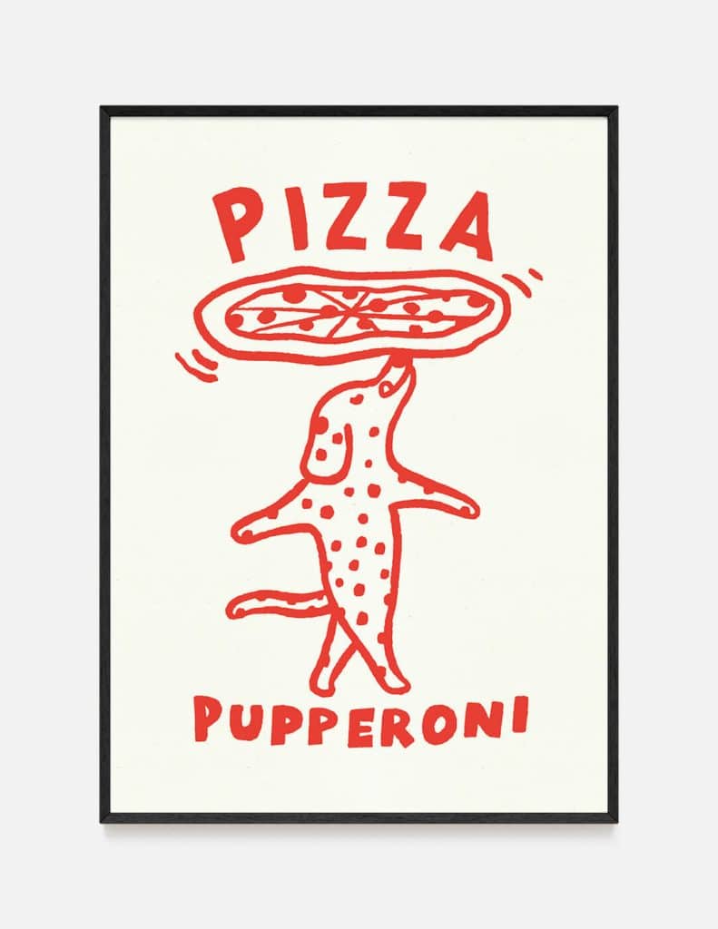 Plakat PIZZA PUPPERONI