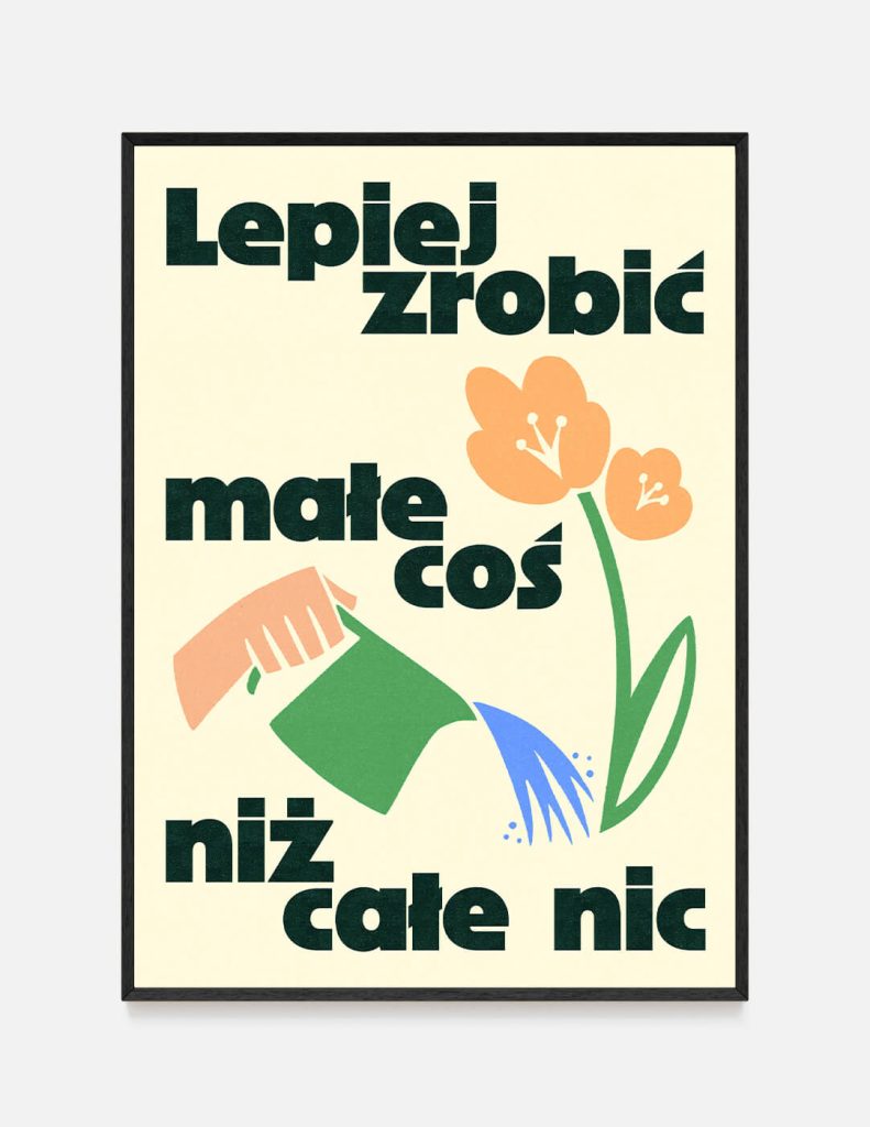 plakat MAŁE COŚ