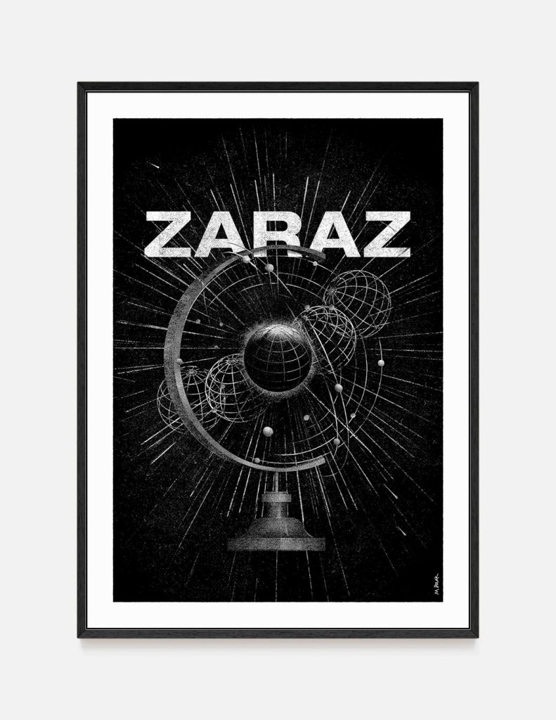 plakat ZARAZ