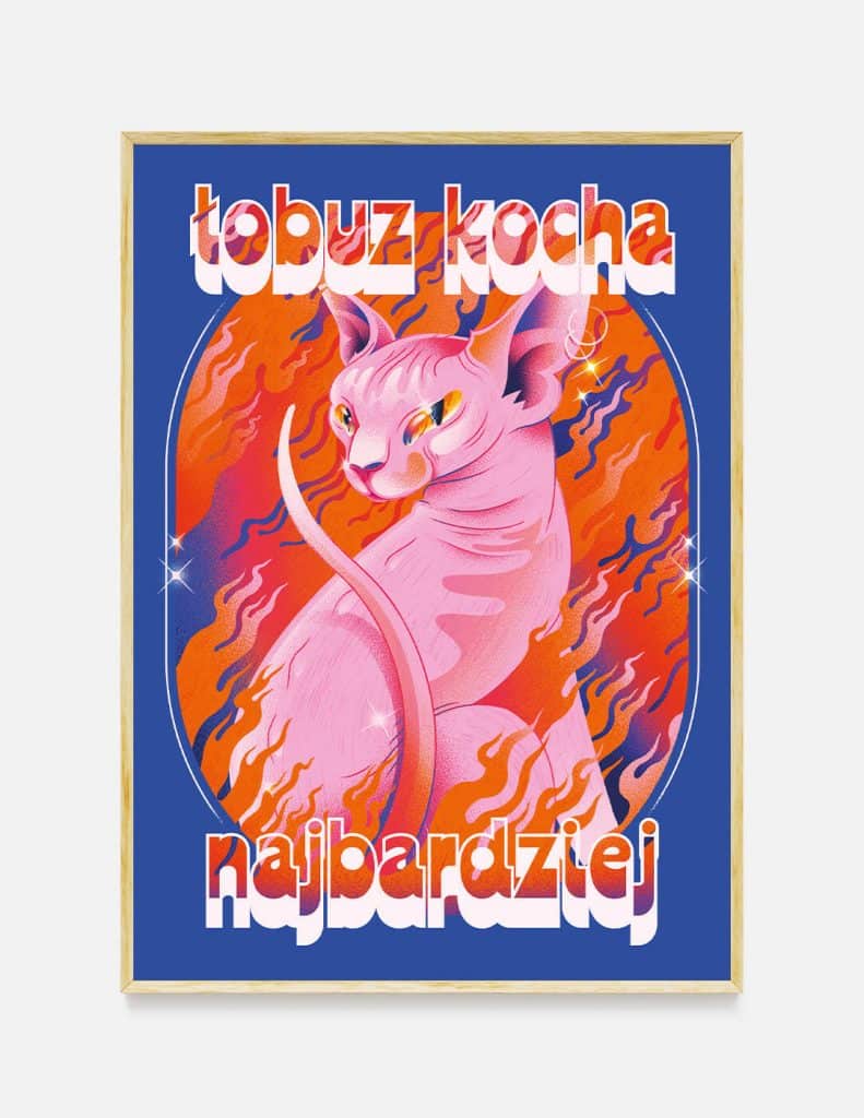 plakat ŁOBUZ KOCHA NAJBARDZIEJ