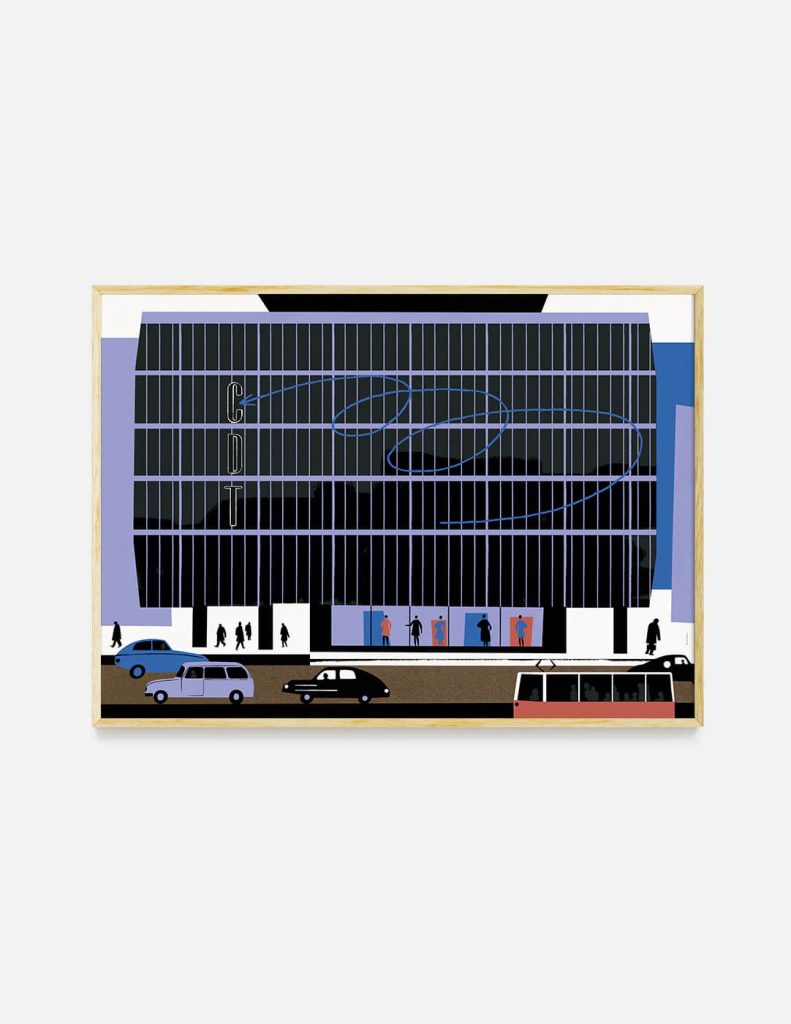 Plakat CENTRALNY DOM TOWAROWY
