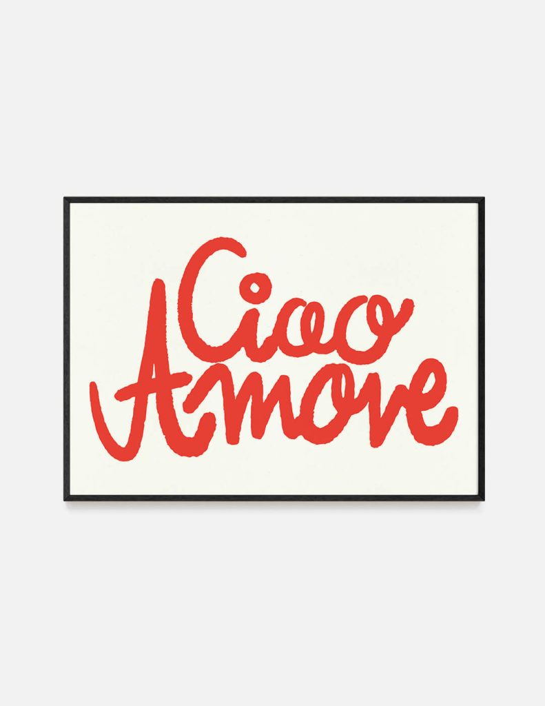 Plakat CIAO AMORE