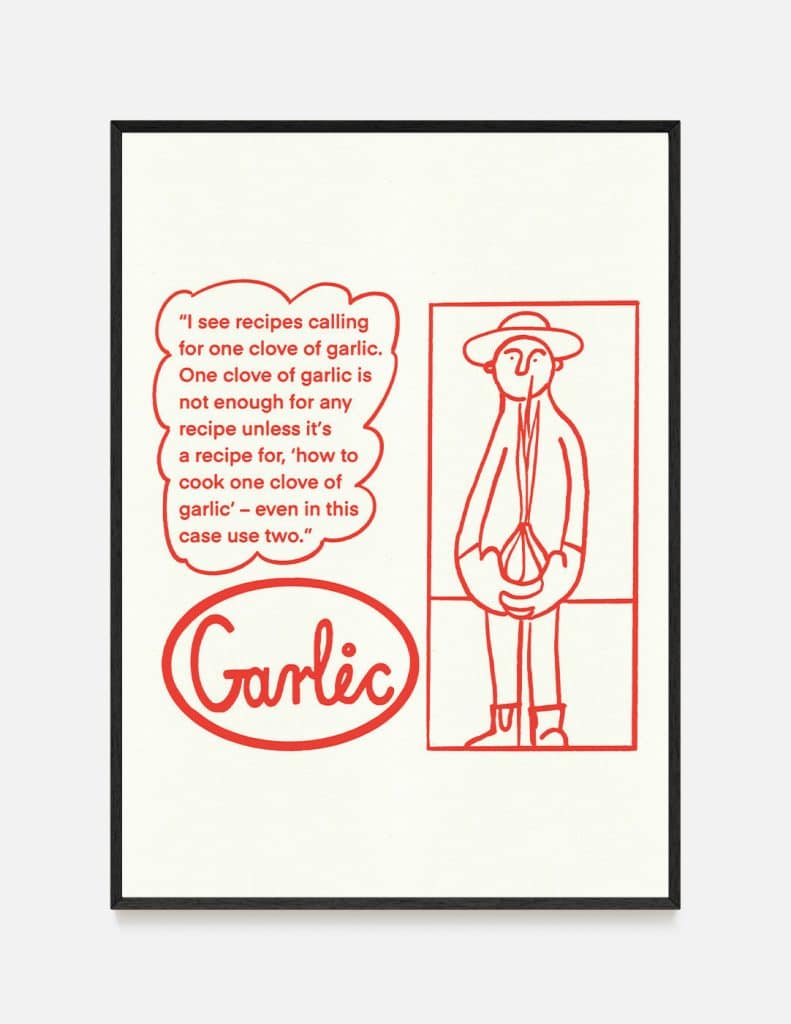 Plakat GARLIC