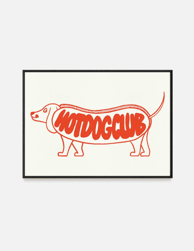 Plakat HOT DOG