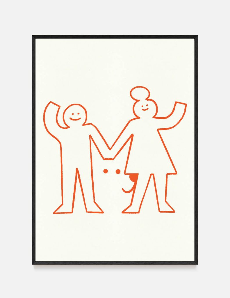 Plakat PIESEK + PARA