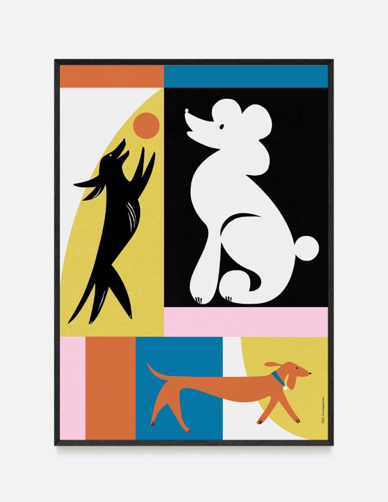 Plakat PIESKI
