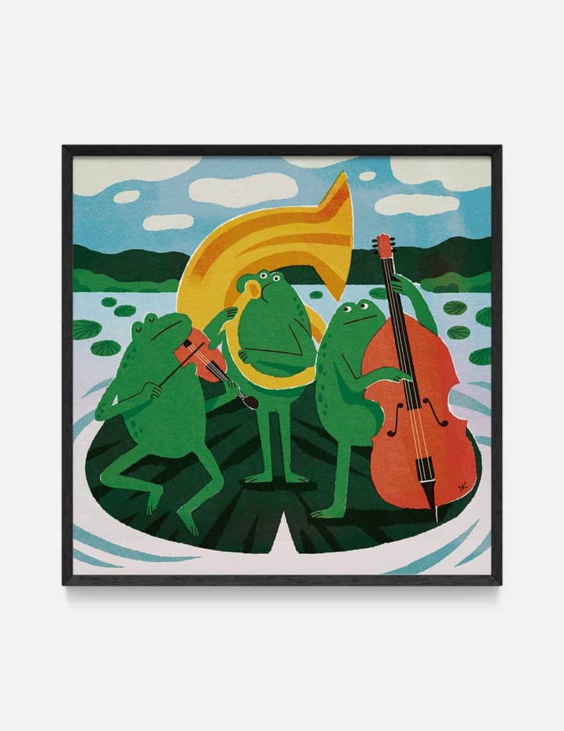Plakat ŻABOLEC ORKIESTRA